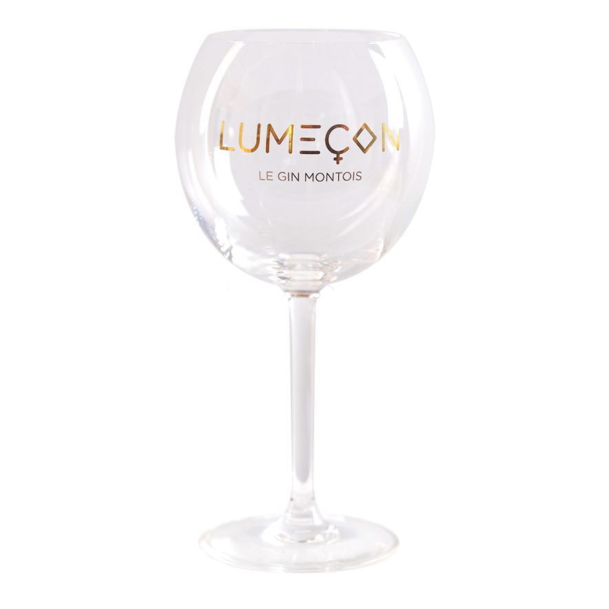 Lumeçon, le Gin Montois - Verre